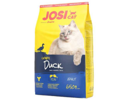 JosiCat Crispy Duck Сухой корм для котов Утка 650 г