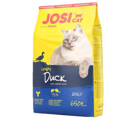 JosiCat Crispy Duck Сухой корм для котов Утка 650 г