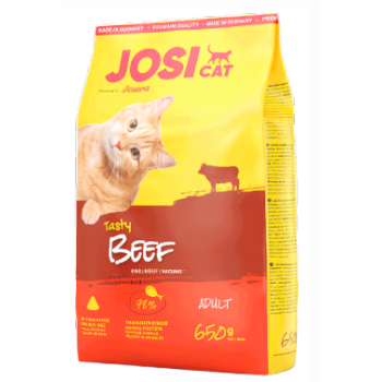 JosiCat Tasty Beef Сухой корм для котов Говядина 650 г