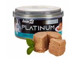 AnimAll Cat Platinum Консерва для котів Ніжний паштет з тунця 70 г