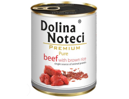 Dolina Noteci Premium Pure Консерва для собак з яловичиною та коричневим рисом 800 г