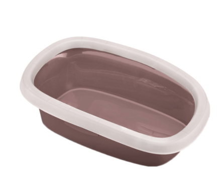 Stefanplast Туалет для котів Sprint 20 58x39x17 см коричнево-рожевий