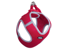 Nobby Шлея для собак Mesh Delight XS нейлон 1,5х30-35х35-40 см червона