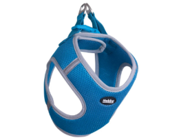 Nobby Шлейка для собак Mesh Delight S нейлон 1,5х30-35х35-40 см голубая
