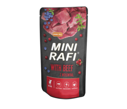 Dolina Noteci Rafi Mini Влажный корм для собак с говядиной 150 г