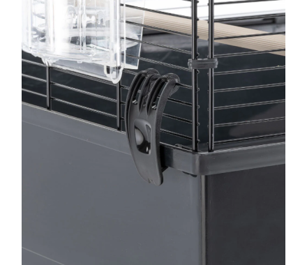 Ferplast Клітка для птахів Piano 7 99,5x53x74 см чорна