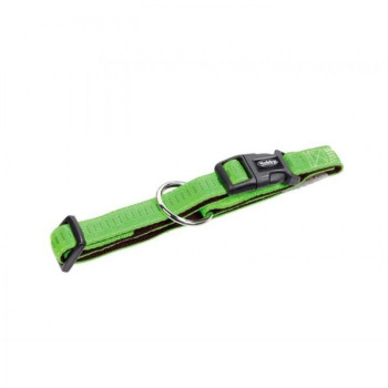 Nobby Ошейник для собак Soft Grip XS-S 1,5х25-35 см салатовый