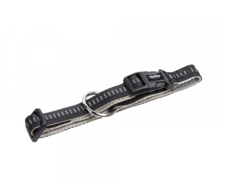 Nobby Ошейник для собак Soft Grip L-XL 2,5×50‑65 см черный