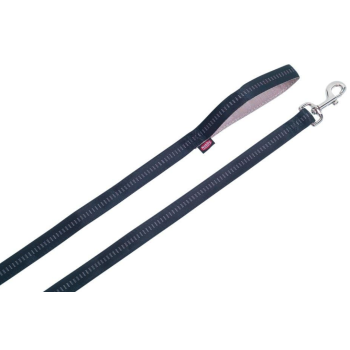 Nobby Поводок для собак Soft Grip S 2х120 см черный
