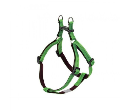 Nobby Шлея для собак Soft Grip S-M 1,5х40-56 см салатовая