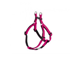 Nobby Шлея для собак Soft Grip M-L 2х50-72 см розовая