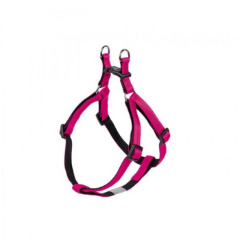 Nobby Шлея для собак Soft Grip M-L 2х50-72 см розовая
