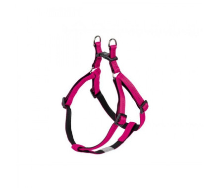 Nobby Шлея для собак Soft Grip M-L 2х50-72 см розовая