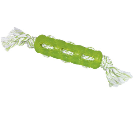 Nobby toy for dog TPR stick with a rope 34 cm