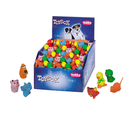 Nobby toy for dogs latex animal 5-6 cm