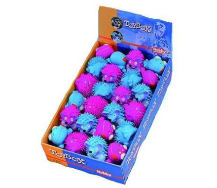 Nobby toy for dogs latex animal hedgehogs 7 cm