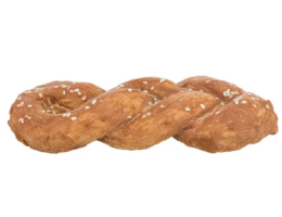 Trixie Ласощі для собак Denta Fun Chicken Bread 15 см 5х75 г