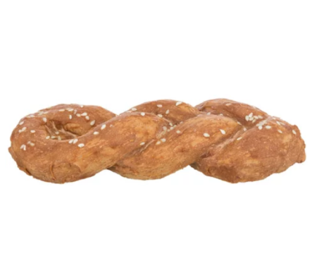Trixie Ласощі для собак Denta Fun Chicken Bread 15 см 5х75 г