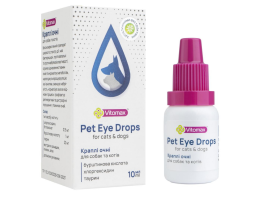 Vitomax Краплі для собак та котів очні Pet Eye Drops 10 мл