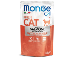 Monge Влажный корм для котят Kitten Grill Лосось 85 г