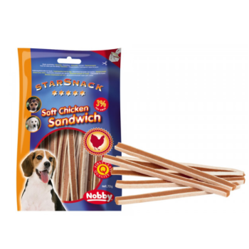 Nobby StarSnack Ласощі для собак Soft Chicken Sandwich 70 г