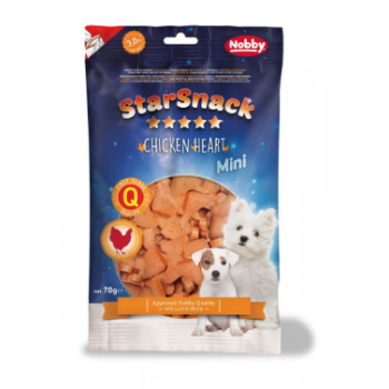Nobby StarSnack Ласощі для собак Soft Chicken Heart Minі 70 г