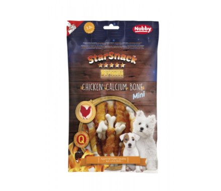Nobby StarSnack Ласощі для цуценят Chicken Calcium Bone 113 г