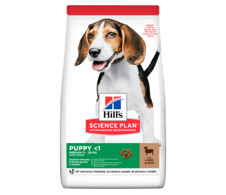 Hill’s SP Сухой корм для щенков Puppy Small&Mini Ягнёнок 1,5 кг