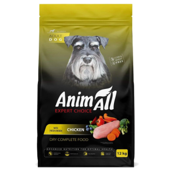 AnimAll Dog Сухий корм для собак Курка 12 кг