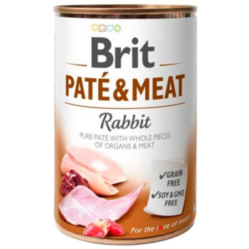 Brit Care Консерва для собак Пате энд Мит Кролик 400 г