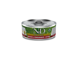 Farmina N&D Prime Grain Free Kitten Консерва для кошенят Курка з гранатом 70 г