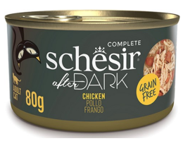 Schesir After Dark Консерва для котов Курица в бульоне 80 г