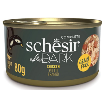 Schesir After Dark Консерва для котов Курица в бульоне 80 г