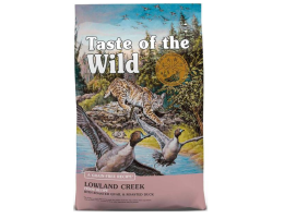 Taste of the Wild Сухий корм для котів Lowland Creek Feline Качка та перепілка 2 кг