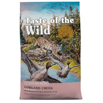 Taste of the Wild Сухой корм для котов Lowland Creek Feline Утка и перепелка 2 кг