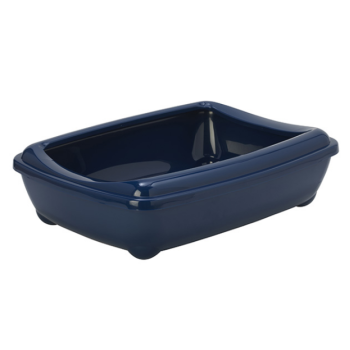 Moderna Туалет для котов с бортиком Jumbo Arist-O-Tray 57х43х16,3 см черничный