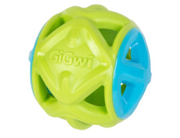 Gigwi bassic toy for dogs ball rubber 9 cm salad