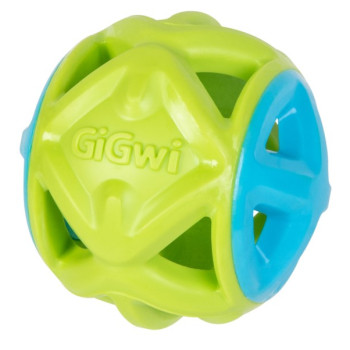 GiGwi Basic Іграшка для собак М'яч гума 9 см салатова