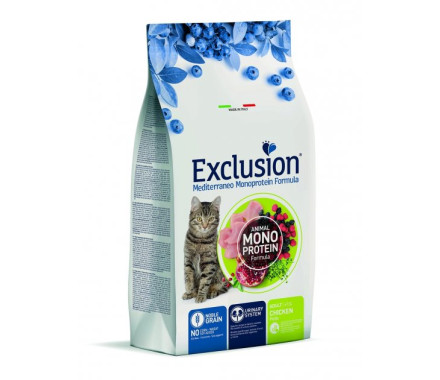 Exclusion Сухой корм для стерилизованных котов Курица 300 г