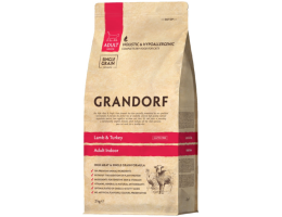 Grandorf Сухий корм для котів Indoor Ягня та індичка 2 кг