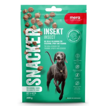 Mera Лакомства для собак Snacker Насекомые 200 г