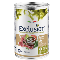 Exclusion Консерва для собак Ягня 400 г