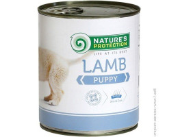 Nature's Protection Консерва для цуценят Puppy Ягня 400 г