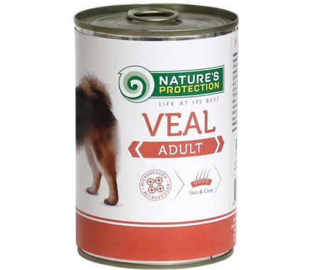 Nature\'s Protection Консерва для собак Телятина 400 г