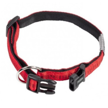 Nobby Ошейник для собак Soft Grip L-XL 2,5×50‑65 см красный