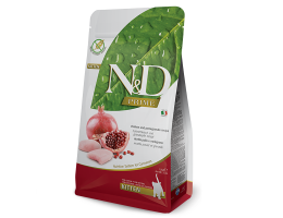 Farmina N&D Prime Grain Free Kitten Сухой корм для котят Курица с гранатом 1,5 кг