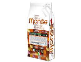 Monge Сухой корм для щенков Bwild Grain Free Puppy&Junior Утка 15 кг