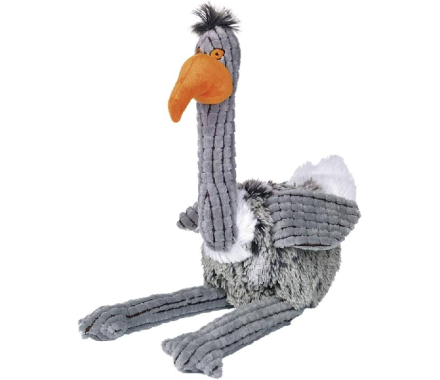 Nobby toy for dogs fingerpan Plush 51 cm gray