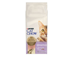 Cat Chow Sensitive Сухой корм Лосось 15 кг