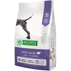 Nature's Protection Сухий корм для собак Adult All breeds Ягня 4 кг